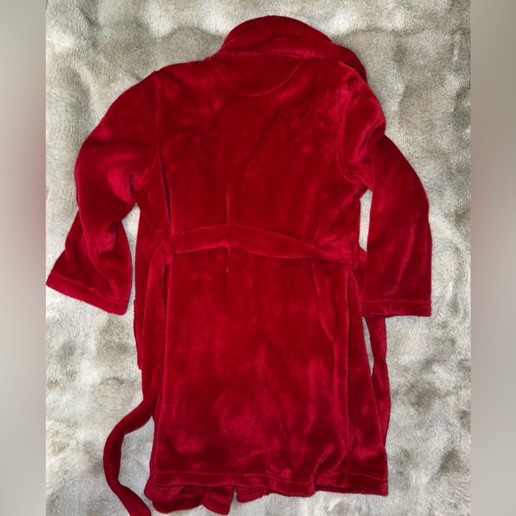 Land’s End Plush Robe with Hood - Picture 5 of 9